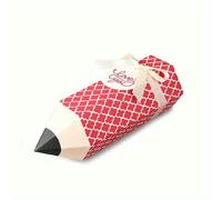LIUBI Scatola di Caramelle Colorata a Forma di Matita, Biscotti creativi, Cioccolato, Regalo per Bambini, Compleanno, Baby Shower, Festa, Decorazione 10/20/30 Pezzi