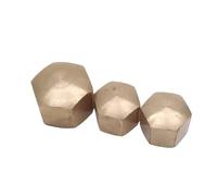 LIUCH 1-20 pz M4 M5 M6 M8 M10 M12 M16 M20 DIN917 Ottone Esagonale Esagono Corto Basso Tappo Sottile Coperchio Dado Cieco dado cieco(M5 10pcs)