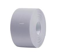 LIUCH 1 rotolo di nastro sigillante autoadesivo impermeabile in PVC, antiolio, for bordi del lavello della cucina, adesivi murali for angoli del bagno e del WC(Grey,1METER_3.8CM)