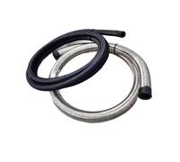 LIUCH AN4 AN6 AN8 AN10 AN12 AN16 AN20 Nylon Stainless Steel Braided Inner CPE Rubber High Temperature Brake Hose Fuel Oil Line Pipe(Silvery CPE AN8,3M)