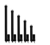 LIUCH Attuatore lineare IP68 da 12 V e 24 V, 1200 N, corsa 50 mm, 100 mm, 300 mm, 500 mm, 850 mm, 1000 mm, pannello solare, finestra di condizionamento aperta 40 mm/s(800N 10mm s,STROKE 650MM_12V)
