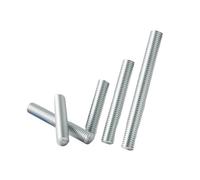 LIUCH Barra filettata completamente zincata M3 M4 M5 M6M8M10M12 metrica Vite perno zincato Dente a bastoncino L 12-300 mm(50mm,M4-(20pcs))