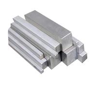 LIUCH Barra quadrata in acciaio inossidabile, piastra piatta, varie dimensioni(Length 200mm 1pc,12x12mm)