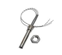 LIUCH Elemento riscaldante a cartuccia con filettatura DN8/12,8 mm 12V/24V/36V/48V 60-250W X 50-200 for macchinari for stampaggio a compressione a caldo 1 pz(With nut,36V_120W DN8 8X100MM)