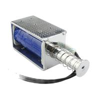 LIUCH LY-1264B DC potente elettromagnete push-pull 12v24v corsa solenoide 30mm bobina magnetica magnete telescopico elettrico(12V)