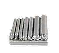 LIUCH M2 M2.5 M3 M4 M5 M6 M8 M10 Rivetto semicavo Dado Punzone Manuale Pressa Battente Crimpatura Flangiatura Utensile manuale Rivettatrice Macchina Punzone(M3 1PCS)