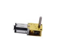 LIUCH Mini motore a vite senza fine N20 tipo 7 DC 3V 3.7V 5V 6V riduttore completamente in metallo a bassa velocità con albero ad angolo retto