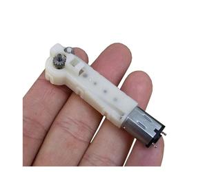 LIUCH Mini N20 Motore a vite senza fine con spazzola metallica e riduttore in plastica DC 5V-6V 30-39 giri/min a bassa velocità for modello di robot con penna Pinter for stampa 3D