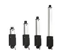 LIUCH Motore attuatore lineare micro da 10/17,5/21/30/50/100 mm, corsa 12 V, resistente e compatto for telecomandi, robotica, domotica(12V 150MMS 6.4N,10MM)