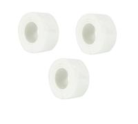 LIUCH Nastro adesivo impermeabile nero, nastro sigillante impermeabile for riparazioni e arresti di perdite d'acqua(3rolls-white,1.5M_25MM)