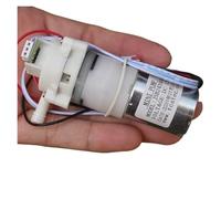 LIUCH Pompa for acqua Micro 370 DC12V Pompa a membrana Autoadescante a basso rumore con misuratore di portata a induzione Mini vuoto