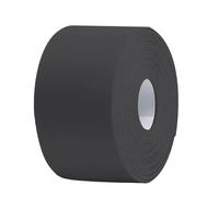 LIUCH Strisce di nastro sigillante impermeabile in PVC, autoadesivo, adesivo da parete for bagno, doccia, vasca, guarnizione, striscia di mastice, lavello da cucina, antimuffa(Black,9.6M(31.5 FEET)_3.