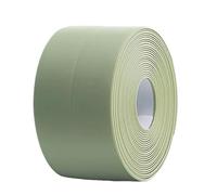 LIUCH Strisce di nastro sigillante impermeabile in PVC, autoadesivo, adesivo da parete for bagno, doccia, vasca, guarnizione, striscia di mastice, lavello da cucina, antimuffa(Green,16M(52.5 FEET)_3.8