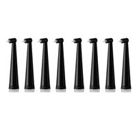 LIUCH Testine for spazzolino interdentale Testine di ricambio for spazzolino da denti for FW-507 FW-508 FW-917 FW-959 D7 D8 Spazzolino elettrico sonico(8PCS BLACK)