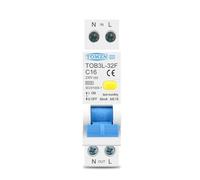 LIUCHUCHU Interruttore Magnetotermico Interruttore Automatico differenziale di Corrente residua 1P+N 6KA Protezione da sovracorrente 18MM 230V 50/60Hz(20A)