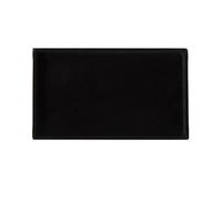 LIUCHUCHU Portagioie Donna 2 pezzi di contenitori for gioielli neri, espositori for anelli, bracciali e collane(1)