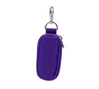 LIUCM Custodia da viaggio per oli essenziali da viaggio, contiene 10 bottiglie roll-on da 1 ml/2 ml/3 ml, formato da viaggio, viola