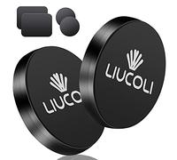 LIUCOLI Calamite per Cellulare Auto, Porta Cellulare Auto Magnetico Set di 2 - GUARDA PATTITA CALCIO OVUNQUE, Magnete Supporto Telefono Automobile compatibile con iPhone Samsung Huawei ecc.