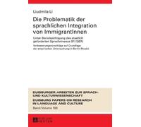 Liudmila Li Die Problematik der sprachlichen Integration von (Copertina rigida)