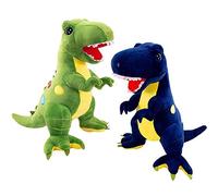 liuer Peluche Dinosauro 2PCS Dinosauri Giocattoli Tirannosaurus Rex Dinosauro Giocattolo per Ragazze Regalo Festa Compleanno Bomboniere Bambina Bambini