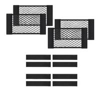 LIUFUMEI 4 Pezzi Rete Portaoggetti Tasca Oganizer per Mazda CX-30 2019-2025, Rete per Baule Auto con Adesiva Multiuso Tasca Organizer Sedile Autorete con Velcro