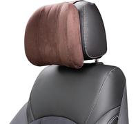 LIUFUMEI Cuscino Poggiatesta Auto per Peugeot 508 I SW 2014-2018, Memory Foam Morbido Supporto Cervicale Ergonomico per Guida Relax e Comfort,Brown