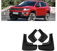 liuguoqiang Parafanghi Anteriori e Posteriori per Jeep Compass 2.4L 2017-2020,Kit Completo Paraspruzzi Impermeabili,Protezione Ruote Resistente e Antimud,Accessori Auto