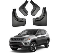 liuguoqiang Parafanghi Anteriori e Posteriori per Jeep Compass 2005-2023,Kit Completo Paraspruzzi Impermeabili,Protezione Ruote Resistente e Antimud,Accessori Auto