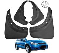 liuguoqiang Parafanghi Anteriori e Posteriori per Suzuki SX4 Hayon 2007~2013,Kit Completo Paraspruzzi Impermeabili,Protezione Ruote Resistente e Antimud,Accessori Auto