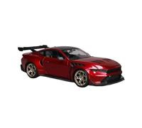 LIUHAN 1:18 Per Ford Per Mustang Gtd 2025 Series Simulation Alloy Car Model Batteria non inclusa(Metallic Deep Red)