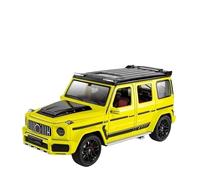 LIUHAN 1:18 per G700 SUV Fuoristrada in lega di metallo modello auto pressofuso veicolo (batterie non incluse)(Yellow)