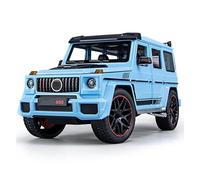 LIUHAN 1:18 per G800 il suono di simulazione del modello auto in lega e la luce tirare indietro fuoristrada non include le batterie(Blue)