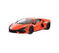 LIUHAN 1:18 Per Lamborghini Per Revuelto Collezione modello LCD di modelli auto sportive in metallo Batteria non inclusa(Orange)