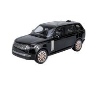 LIUHAN 1/18 Per Land Per Range Rover SUV Modello di auto in lega giocattolo in metallo pressofuso Veicoli fuoristrada Batteria non inclusa(A Black)