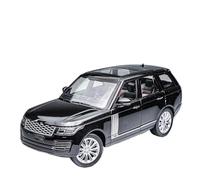LIUHAN 1:18 per Land Rover per Range Lega fuoristrada SUV Auto pressofuso Modello di simulazione Gli ornamenti non includono le batterie(Black)