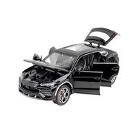 LIUHAN 1:24 per Lamborghini URUS Fuoristrada SUV Modello di auto Pressofuso in lega Collezione simulazione (Batterie non incluse)(BLACK)