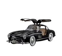 LIUHAN 1:24 Per Mercedes Per Benz 300SL 1936 Modello in lega Auto giocattolo Pressofuso in metallo Batteria non inclusa(Black)