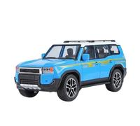 LIUHAN 1:24 per Toyota per Land Cruiser per PRADO 2025 Fuoristrada Pressofuso In Lega Modello di Auto Suono e Luce (Batterie Non Incluse)(Blue)