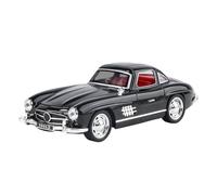 LIUHAN 1:32 per 300SL Classic Sports Racing Car Diecast Model Lega Desktop Collection (Batterie non incluse)(Black)