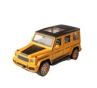 LIUHAN 1:32 per AMG G63 Off Road SUV modello di auto in metallo pressofuso in lega (batterie non incluse)(Yellow)