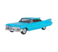 LIUHAN 1:32 per Cadillac per Eldorado per Biarritz classico modello in lega di auto retrò in metallo pressofuso non include batterie(Blue)
