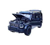 LIUHAN 1:32 per G700 Off Road SUV modello pressofuso in lega di auto presente (batterie non incluse)(Black)
