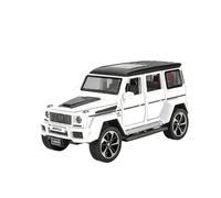 LIUHAN 1:32 per miniature G63 fuoristrada SUV in lega di metallo modello auto pressofuso (batterie non incluse)(White)