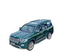 LIUHAN 1:32 per Toyota per Land Cruiser con porte apribili, modello a scomparsa suono e luce, batterie non incluse(GREEN)
