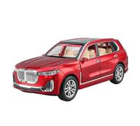 LIUHAN 1:32 per X7 Off Road SUV in lega di metallo pressofuso modello auto (batterie non incluse)(Red)