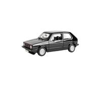LIUHAN Auto d'epoca in scala 1:24 per Golf 1979 MKI. Modello di auto in lega pressofusa ad alta precisione. Batteria non inclusa(Black)
