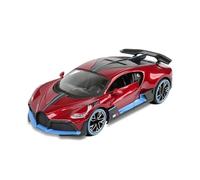 LIUHAN Per Bugatti per Divo 1:24 Veicoli statici pressofusi per auto sportive Il modello di da collezione non include le batterie(Red)