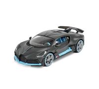 LIUHAN Per Bugatti per Divo 1:24 Veicoli statici pressofusi per auto sportive Il modello di da collezione non include le batterie(GRAY)