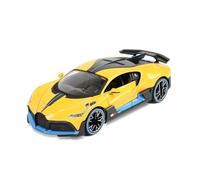 LIUHAN Per Bugatti per Divo 1:24 Veicoli statici pressofusi per auto sportive Il modello di da collezione non include le batterie(Yellow)