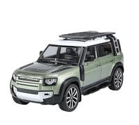 LIUHAN Per Land Rover per Defender 110 SUV, il modello di auto pressofusa in lega 1:24 non include le batterie(Green)